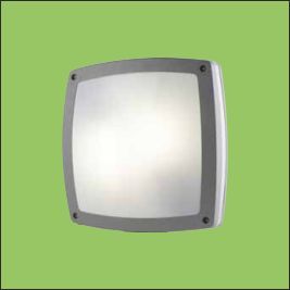 Outdoor LED Wall Light - Plastic 15x15x5 cm, 13W 6500K, IP65 Weatherproof, Energy Efficient
