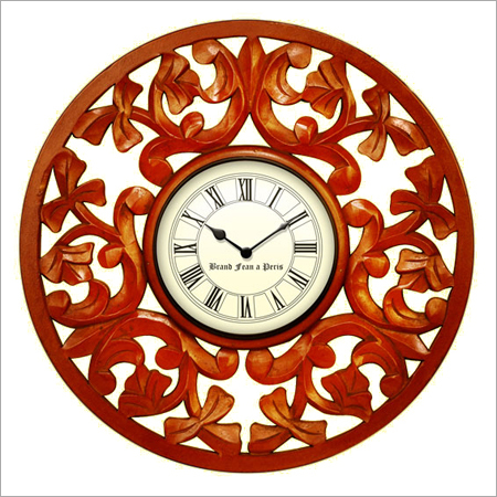 Custom Carved Clock