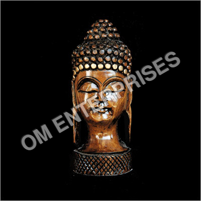Wooden Gautam Buddha