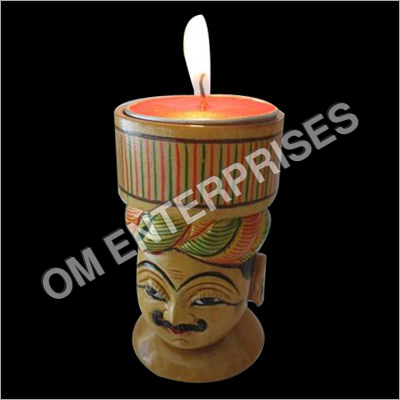 Wooden Candle Stand