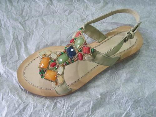 Beaded Ladies Sandals