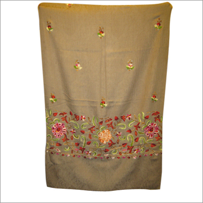 Wool Embroidery Shawl