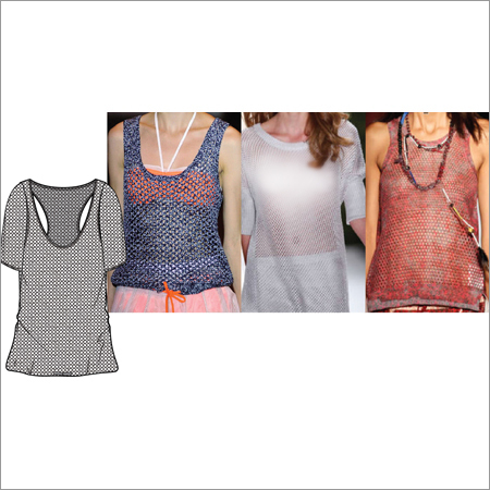 Mesh Top Designing