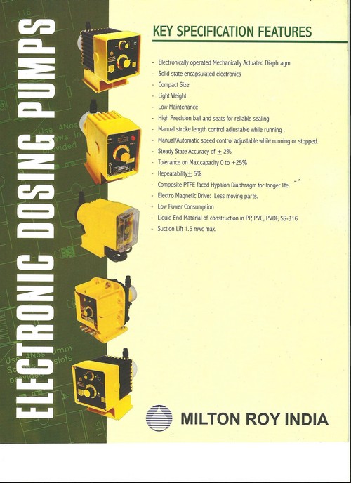 Electronic Dosing Pump
