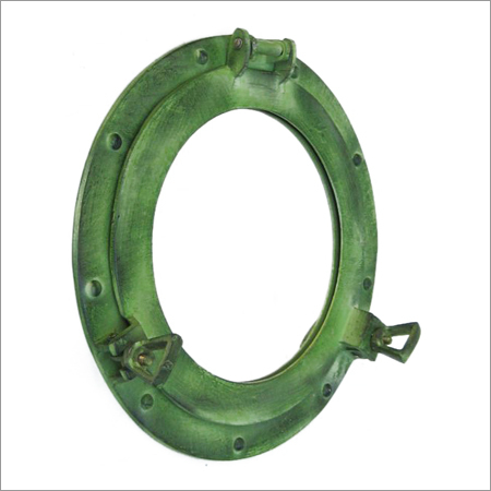 Porthole Mirror Aluminum