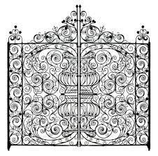 cast iron gate