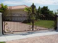 cast iron gate