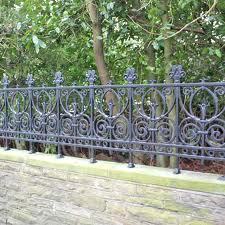 Mild Steel Railing - Mild Steel, 100cm Height, Modular Sections | Durable, Elegant Design, Weather Resistant, Powder Coated Finish, Concrete Filled Posts