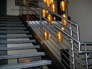 Stainless Steel Railings - 1.5 Inch Diameter, 36 Inch Height, Satin Finish | Durable, Corrosion Resistant, Customizable, Easy Install