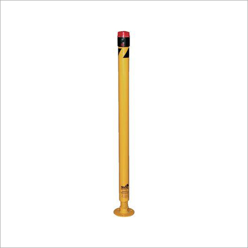 Bollard Safety Signs - Steel, 1000mm Height, 150mm Base Diameter, Yellow | Durable, Visibility, Protection, Guidance