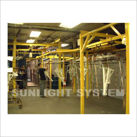 Conveyorized Paint Booth