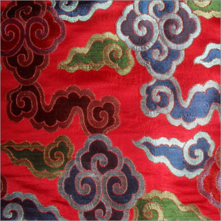 Embroidered Tibetan Brocade Embroidered Tibetan Brocade