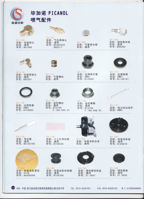 Picanol Loom Spare Parts