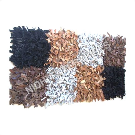 Designer Pattern Leather Rugs