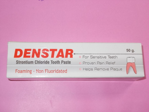 Strontium Chloride Toothpaste