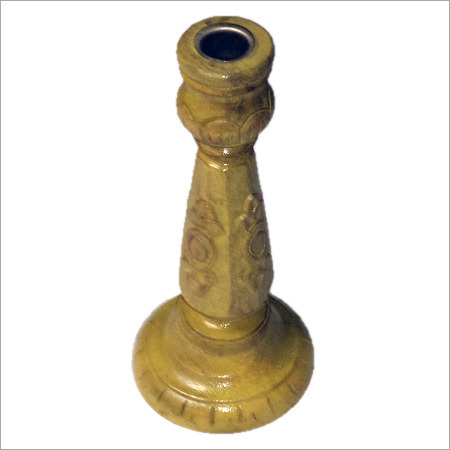 Yellow Candle Stand
