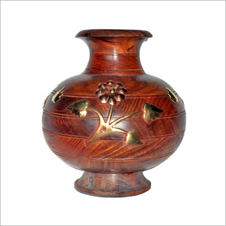 Wooden Vase