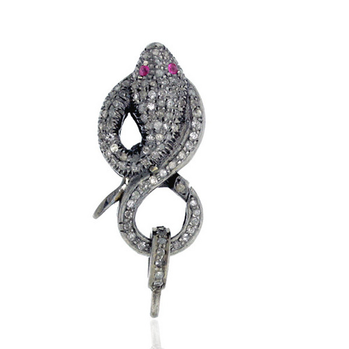 Pave Diamond Gemstone Findings