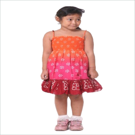 Girls's Woven Printed Dress