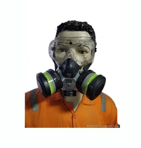 Face Protection Mask (Half Face Gas Mask) Gender: Unisex