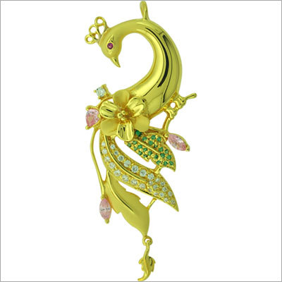 Gold Forming Pendant