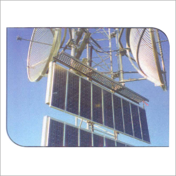 Solar Communication Tower Installation