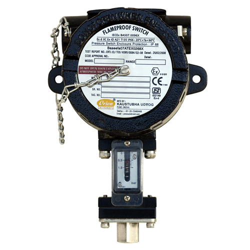 Metal Flameproof Pressure Switches