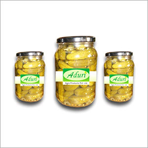 Vinegar Preserved Gherkins