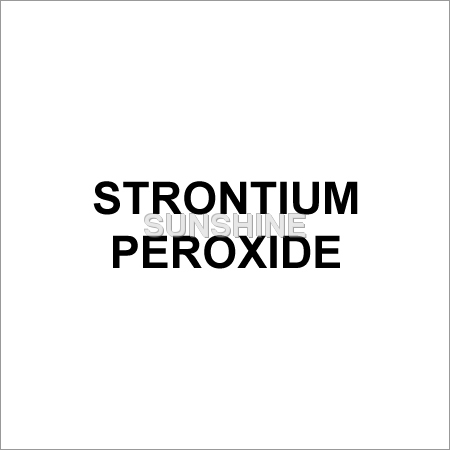 Strontium Peroxide Application: Industrial