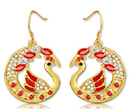 crystal bridal wedding earring
