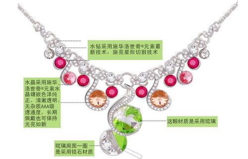 crystal necklace