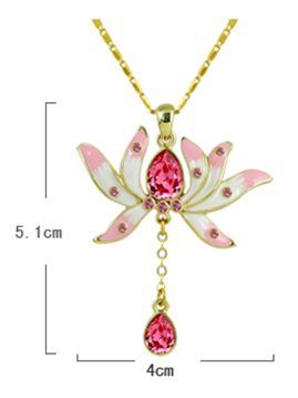 crystal necklace