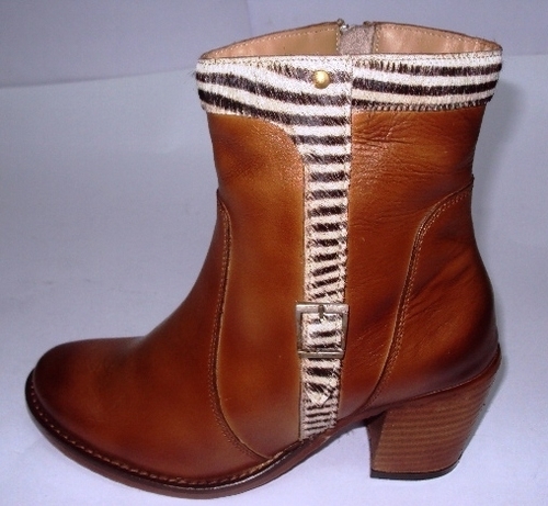 Ladies Brown Leather Boots