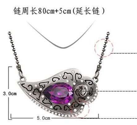 crystal necklace
