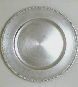 Silver Charger Plate