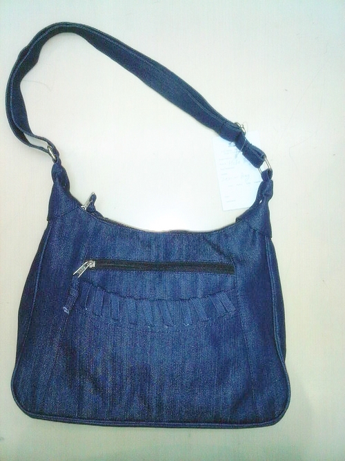 Denim Hobo bag