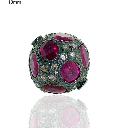 13mm Ruby Gemstone Finding