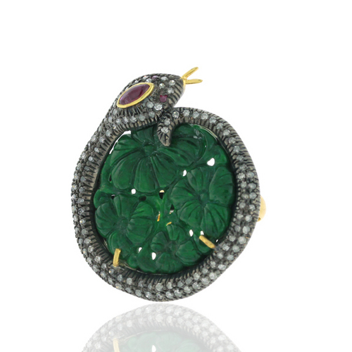 Jade Carving Ring