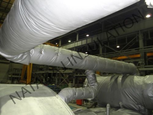 Reusable / Removable Insulation Jacket For Pipe