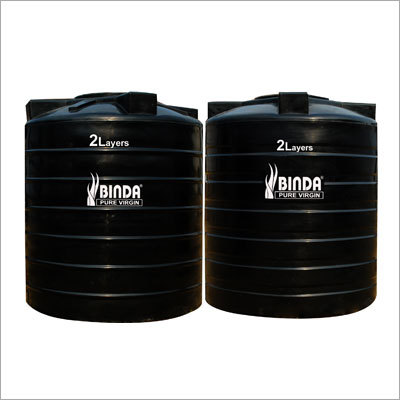 Black Plastic Water Tanks
