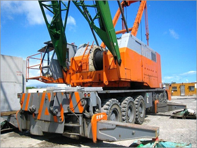 Lattice boom truck Cranes