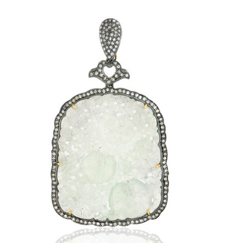 Jade Carving Diamond Wholesale Jewelry Pendant