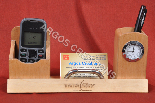 wooden Mobile + VC + Pen Satnd