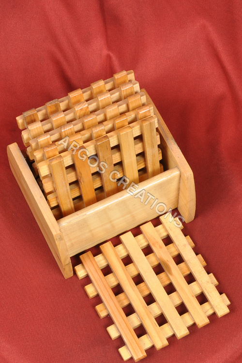 Wooden Tea Coaster
