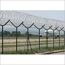 Concertina Coil Fence