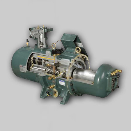 Screw Compressor Cutaway