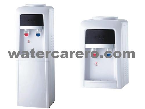 Water Care Water Dispenser - Plastic, Variable Dimensions, White, 5-10L/hr Cooling, 3-5L/hr Heating, Compact Design