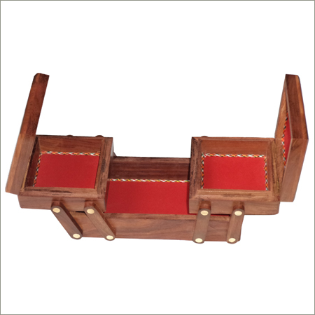 Wooden Puzzle Card Box