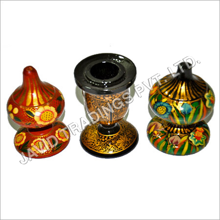 Gift Items - Wood & Metal, Orange Floral | Handcrafted, Hand-painted, Customizable, Elegant Durable Gift