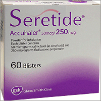 Seretide Acc 250mcg 60s